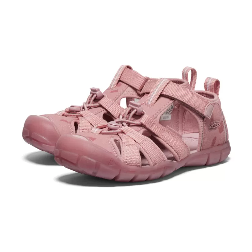 Store KEEN Big Kids' Seacamp II CNX Sandal x namuk   |  Dark Rose DarkRose