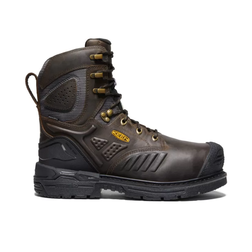 Best KEEN CSA Philadelphia+ 8" Internal MET Waterproof Boot (Carbon-Fiber Toe) Pour Homme   |  Cascade Brown/Black CascadeBrown/Black