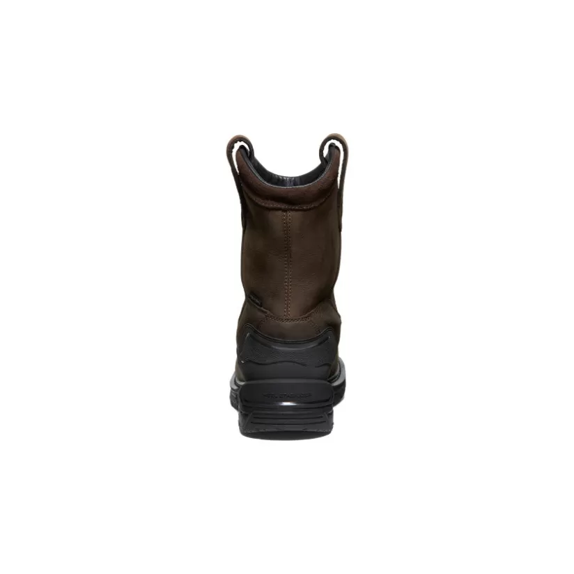 Discount KEEN CSA Philadelphia Wellington Waterproof (Carbon-Fiber Toe) Pour Homme   |  Cascade Brown/Black CascadeBrown/Black