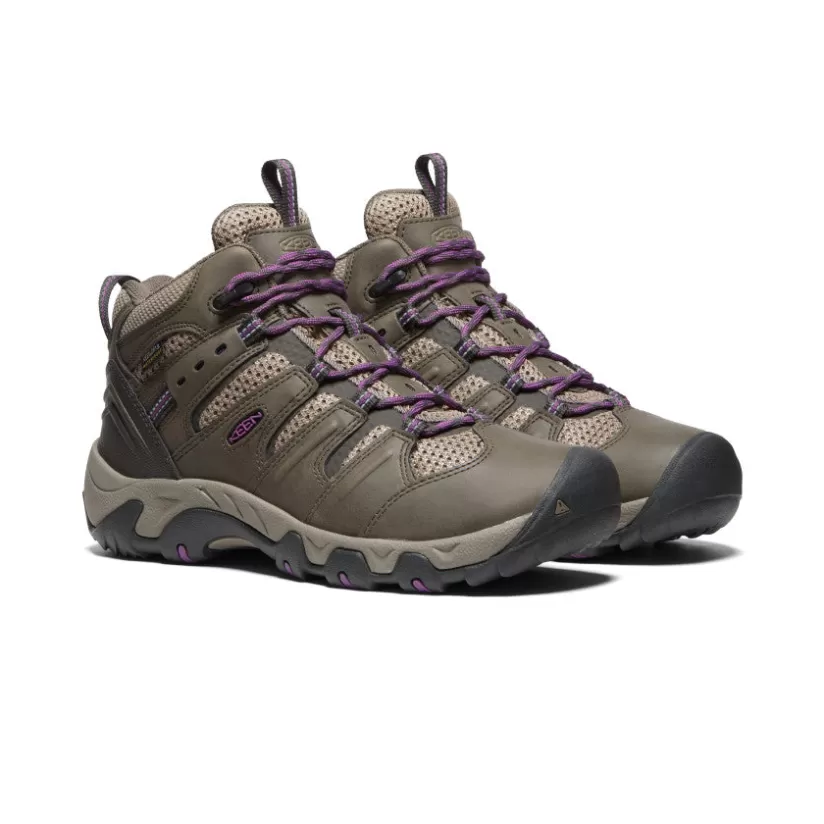 Clearance KEEN Koven Waterproof Boot Pour Femme   |  Bungee Cord/Wood Violet BungeeCord/WoodViolet