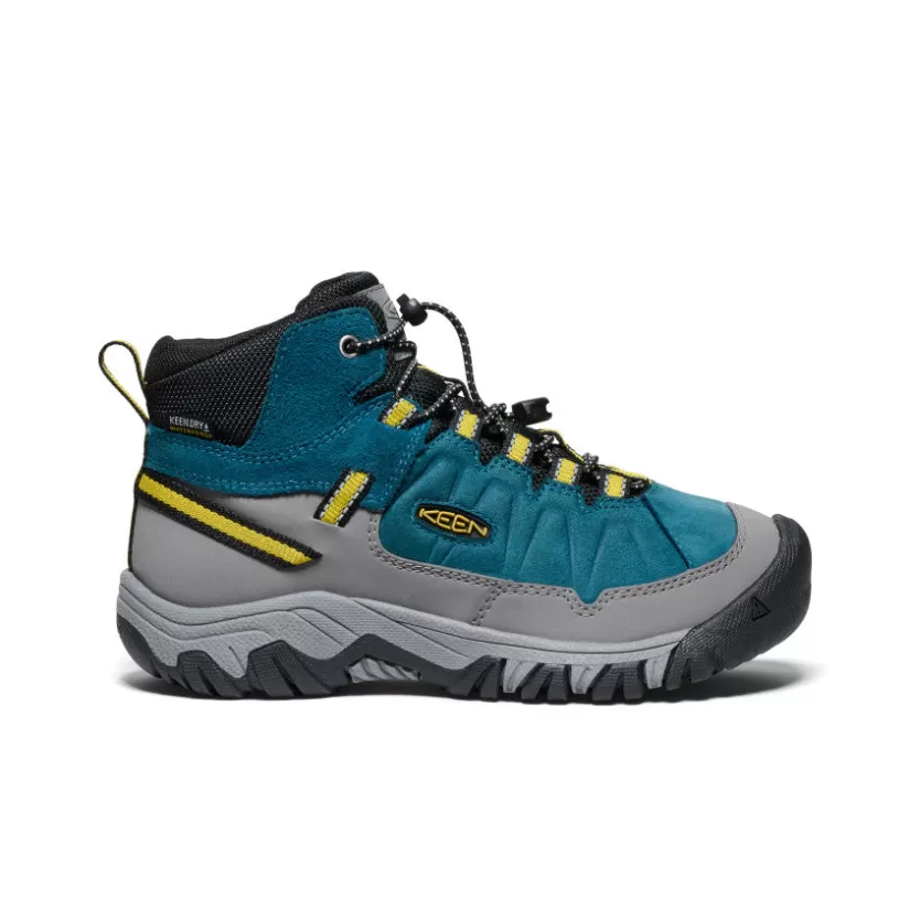 Sale KEEN Targhee IV Waterproof Hiking Boot Pour Jeunes   |  Legion Blue/Antique Moss LegionBlue/AntiqueMoss