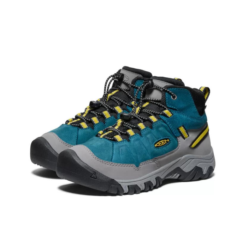 Sale KEEN Targhee IV Waterproof Hiking Boot Pour Jeunes   |  Legion Blue/Antique Moss LegionBlue/AntiqueMoss