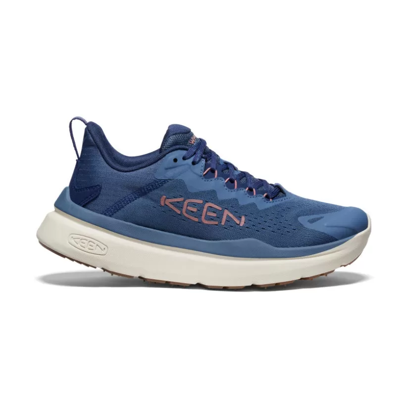Shop KEEN WK450 Walking Shoe Pour Femme   |  Vintage Indigo/Nostalgia Rose VintageIndigo/NostalgiaRose